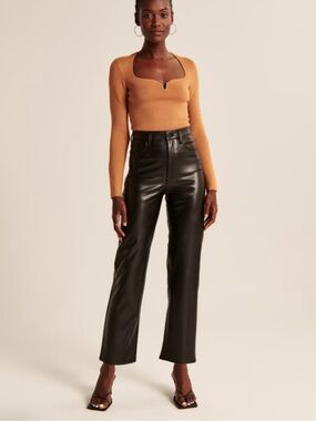 Abercrombie & Fitch Vegan Leather Pants